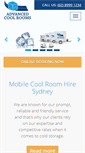 Mobile Screenshot of mobilecoolrooms.com